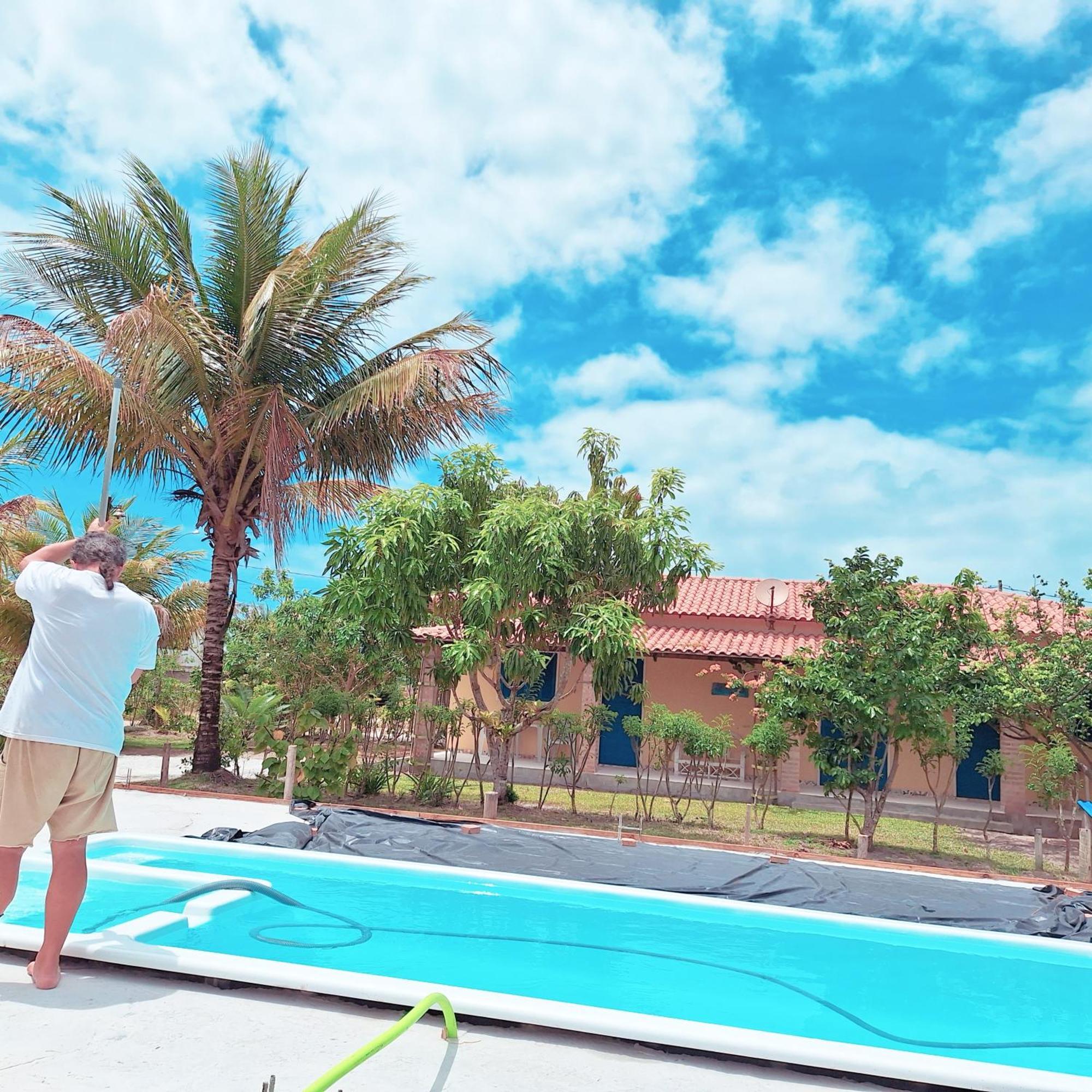 Casa Na Praia Com Piscina Costa Dourada Exterior photo
